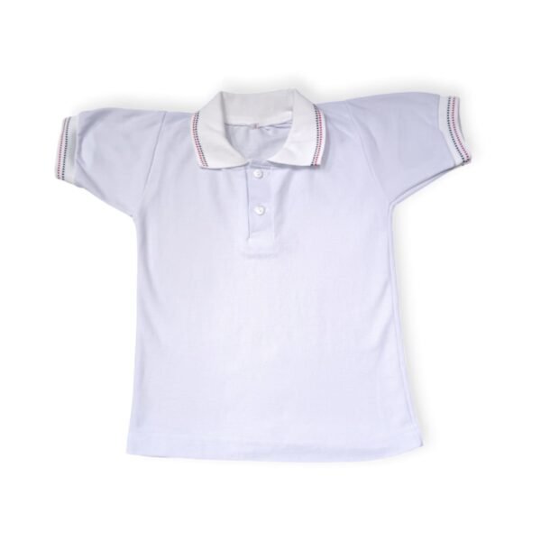 Playera Bicolor rojo marino