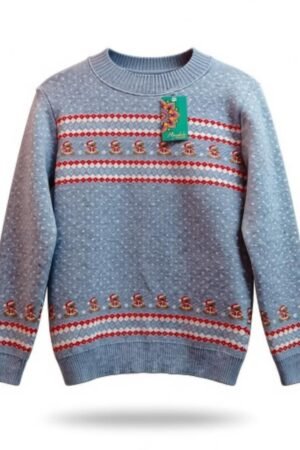 Suéter Patrón de Ositos Navideños