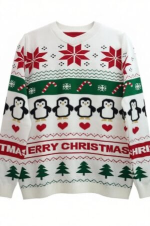 Sutéter Pingüinos Navideños