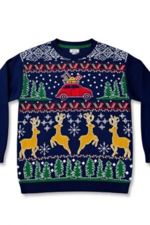Suéter de Cochecito y Renos